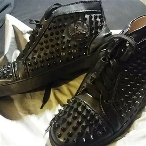 lv spike sneakers|christian louis vuitton spike shoes.